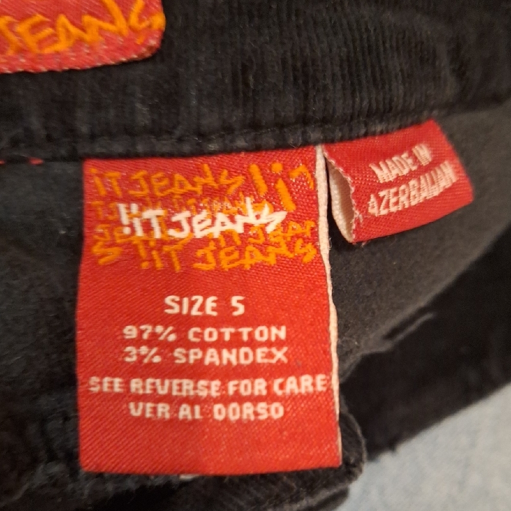 Black Corduroy Pants - Picture 4 of 5